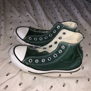 Forest Green Converse